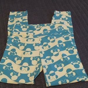 Minnie Mouse LuLaRoe leggings, VGUC